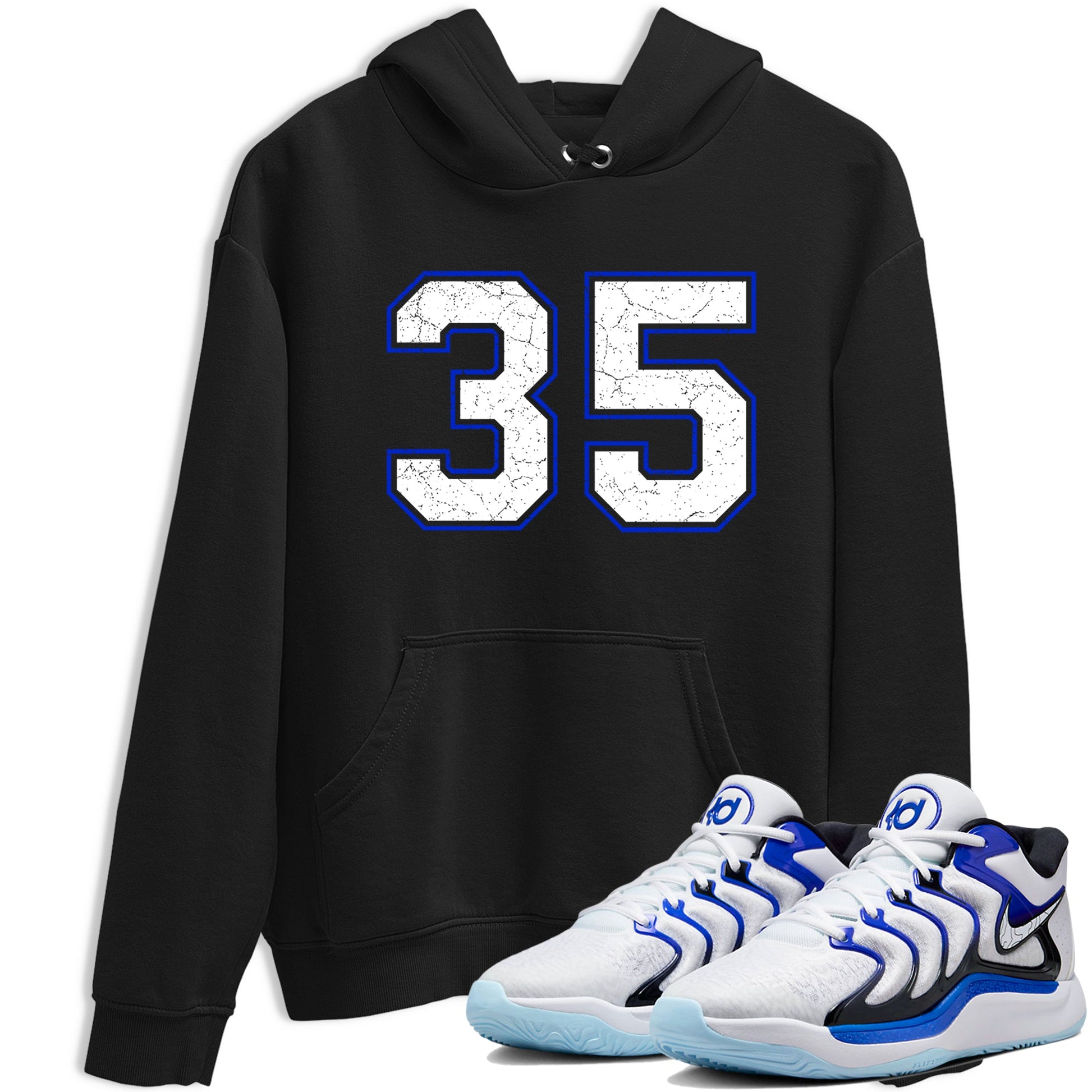 Sneaker Threads – Sneaker Tees To Match Nike KD 17 Penny – Number 35 Graphic Tee Black 1. Perfect for Jordan releases 2025 colorways. Perfect for Kevin Durant basketball sneaker releases and retro Penny-inspired 2025 colorways.