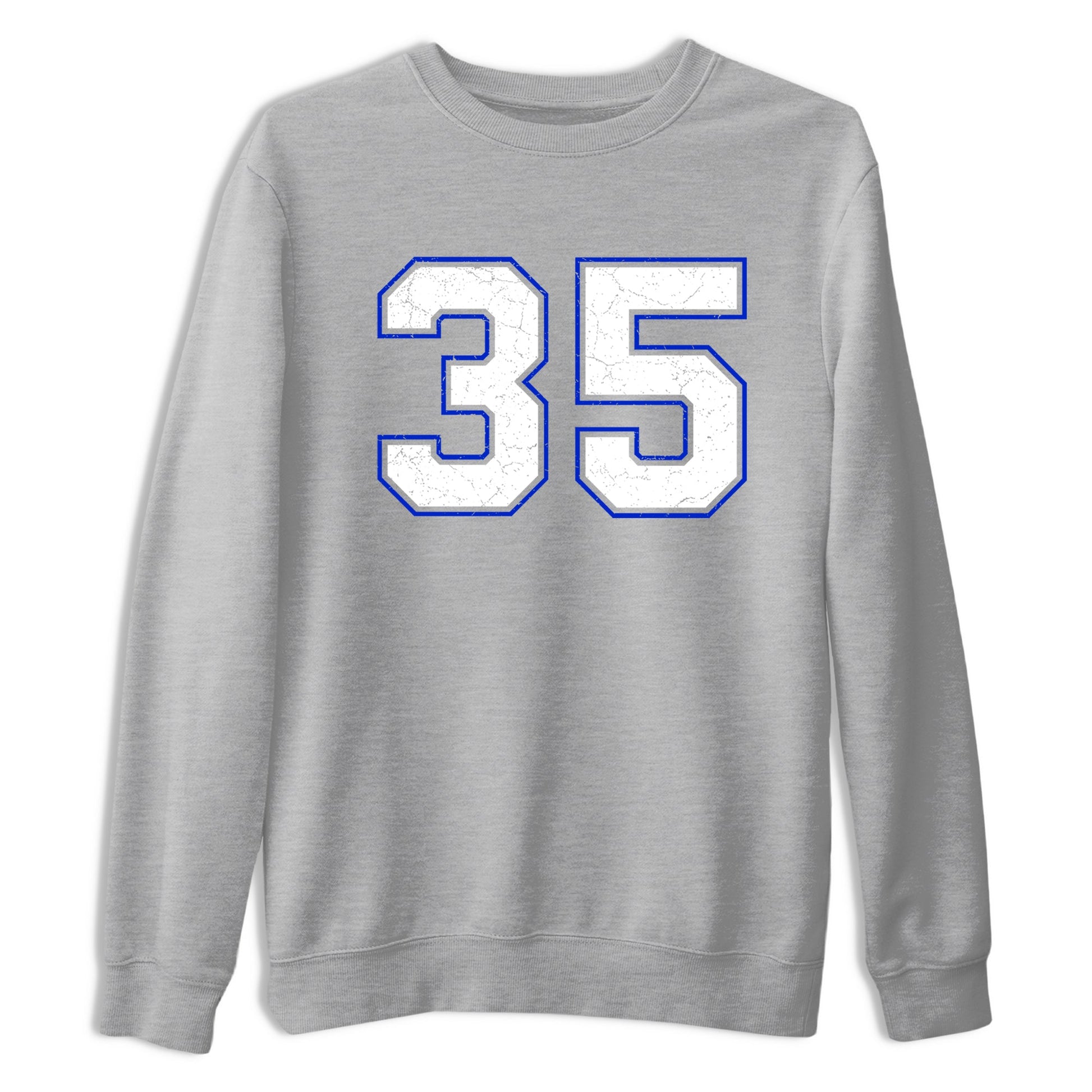 Sneaker Threads – Sneaker Tees To Match Nike KD 17 Penny – Number 35 Graphic Tee Heather Grey 2. Perfect for Jordan releases 2025 colorways. Perfect for Kevin Durant basketball sneaker releases and retro Penny-inspired 2025 colorways.