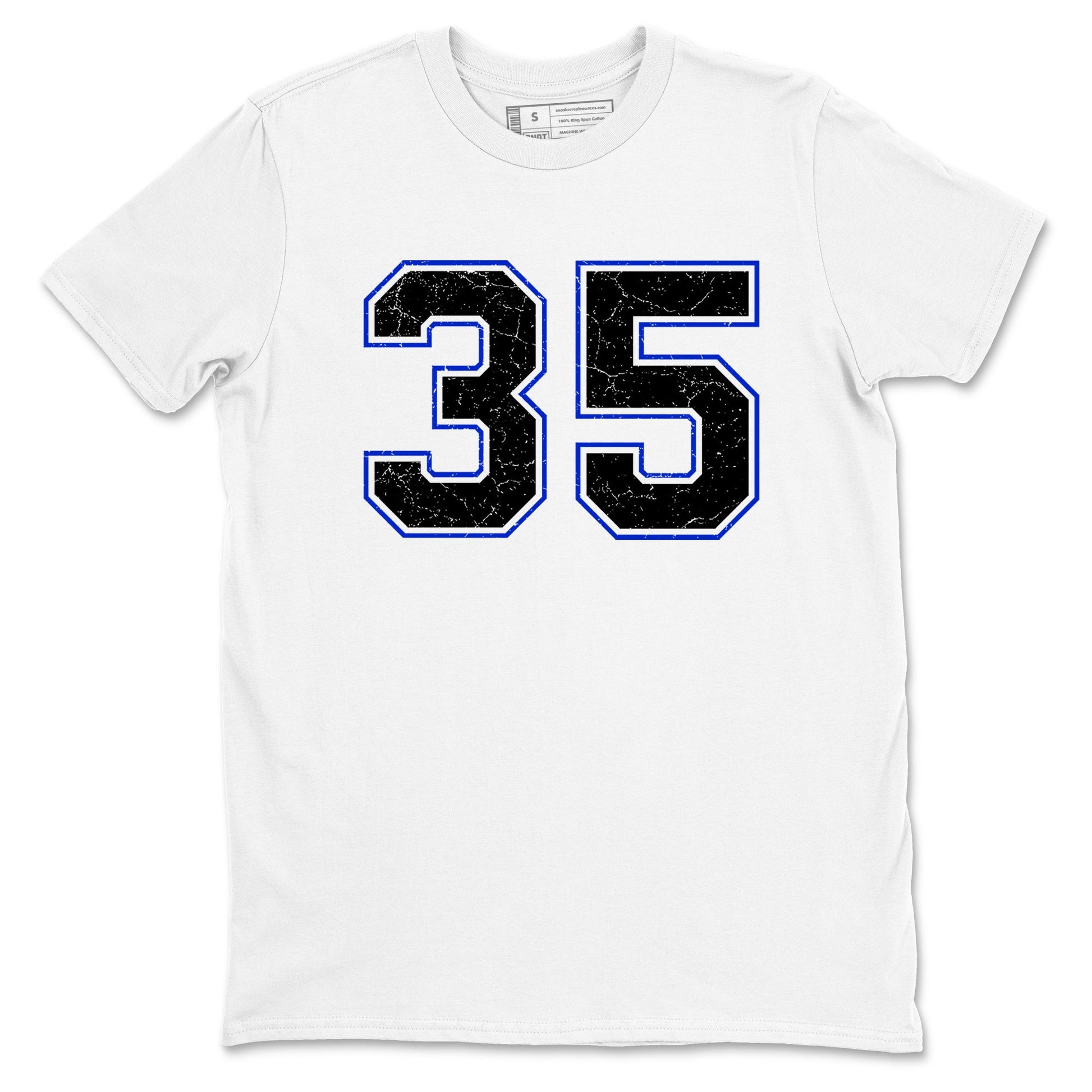Sneaker Threads – Sneaker Tees To Match Nike KD 17 Penny – Number 35 Graphic Tee White 2. Perfect for Jordan releases 2025 colorways. Perfect for Kevin Durant basketball sneaker releases and retro Penny-inspired 2025 colorways.