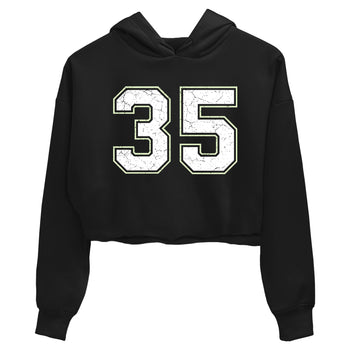 Sneaker Threads – Sneaker Tees To Match Nike KD 18 Halloween – Number 35 Crop Tee Black 2. Perfect for Jordan releases 2025 colorways. Perfect for Kevin Durant sneaker releases and Halloween 2025 colorways.