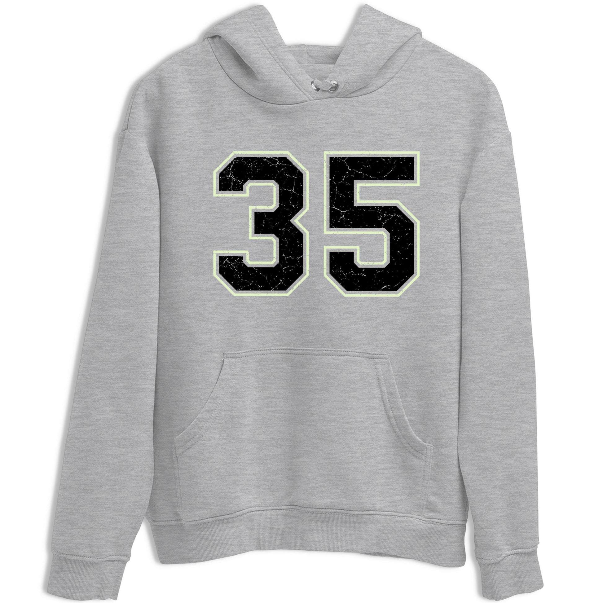 Sneaker Threads – Sneaker Tees To Match Nike KD 18 Halloween – Number 35 Graphic Tee Heather Grey 2. Perfect for Jordan releases 2025 colorways. Perfect for Kevin Durant sneaker releases and Halloween 2025 colorways.