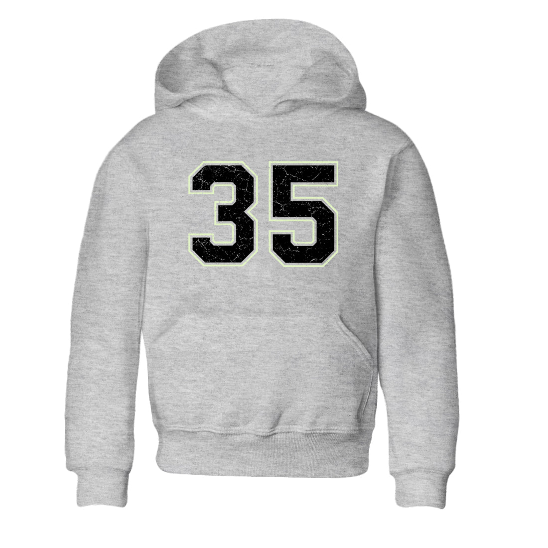 Sneaker Threads – Sneaker Tees To Match Nike KD 18 Halloween – Number 35 Youth Graphic Tee Heather Grey 2. Perfect for Jordan releases 2025 colorways. Perfect for Kevin Durant sneaker releases and Halloween 2025 colorways.