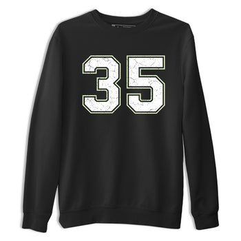 Sneaker Threads – Sneaker Tees To Match Nike KD 18 Halloween – Number 35 Graphic Tee Black 2. Perfect for Jordan releases 2025 colorways. Perfect for Kevin Durant sneaker releases and Halloween 2025 colorways.