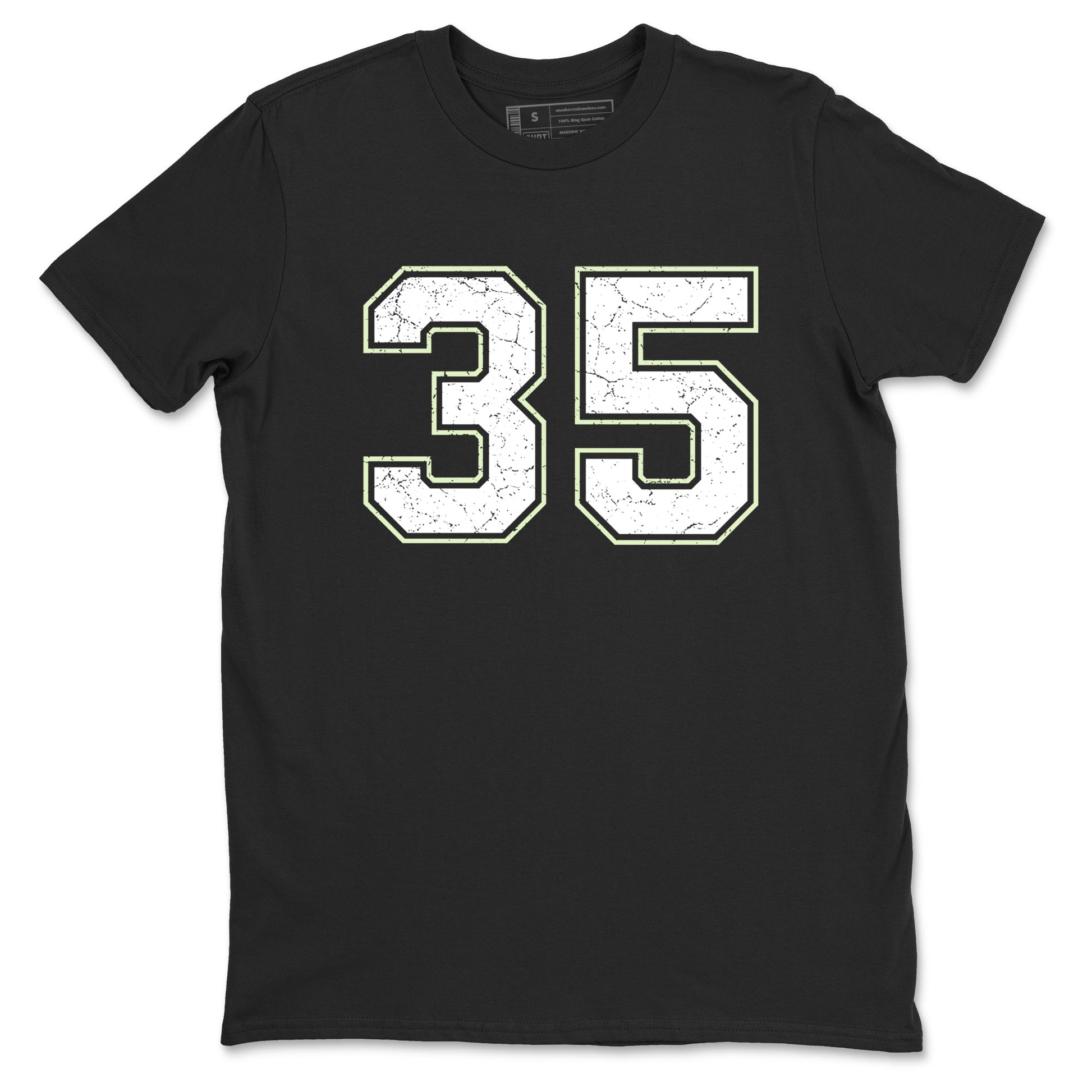 Sneaker Threads – Sneaker Tees To Match Nike KD 18 Halloween – Number 35 Graphic Tee Black 2. Perfect for Jordan releases 2025 colorways. Perfect for Kevin Durant sneaker releases and Halloween 2025 colorways.