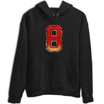 Best Christmas gifts for sneakerheads  – Sneaker Tees To Match Nike KB 9 China Sneakers – Number 8 Graphic Tee Black 2