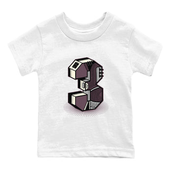 AJ3 A Ma Maniere x Black shirts to match jordans Number Statue sneaker match tees A Ma Maniere x Air Jordan 3 “Black” SNRT Sneaker Tees streetwear brand Baby and Youth White 2 cotton tee