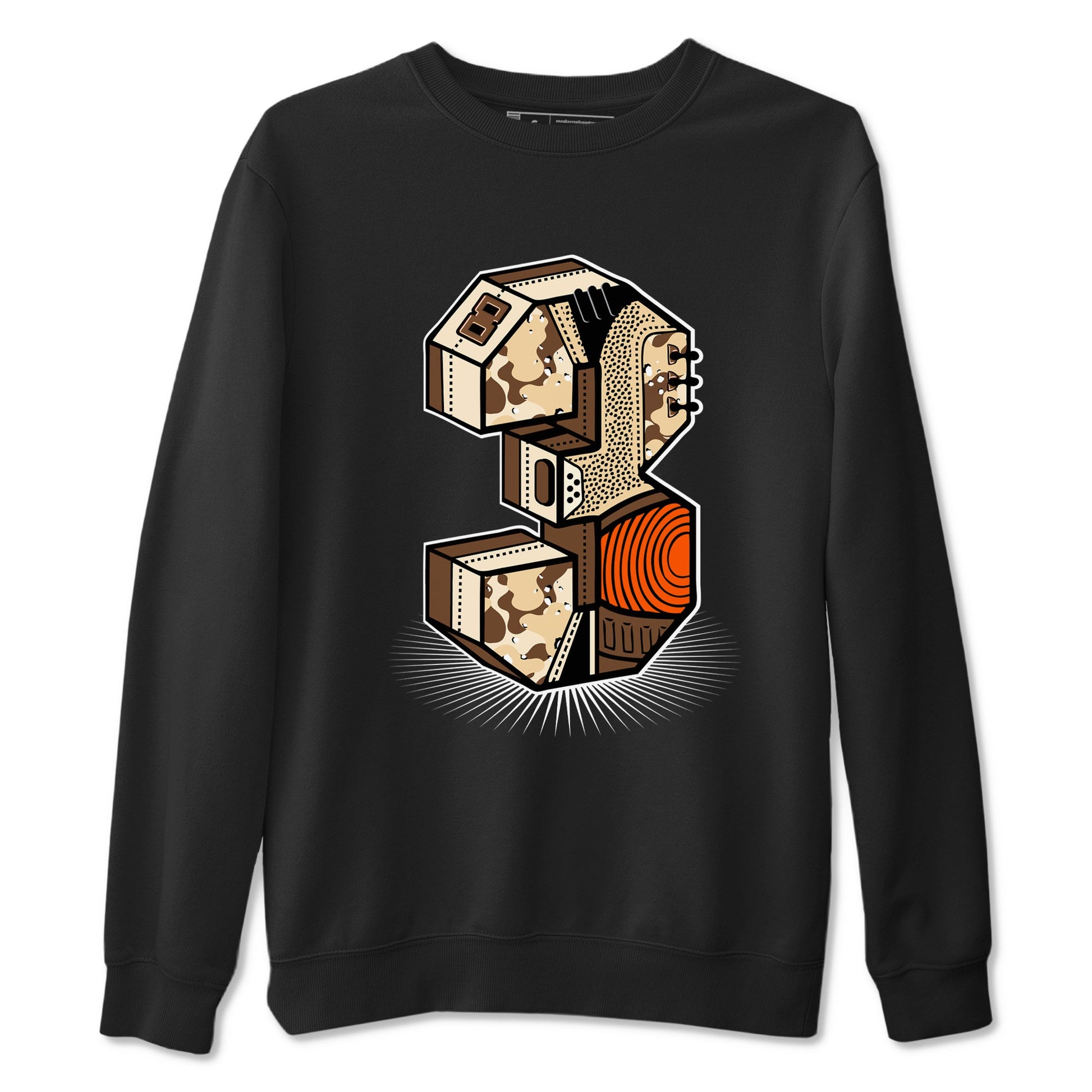 WNBA x Air Jordan 3 “Desert Camo” shirts to match jordans Number Statue sneaker match tees Air Jordan 3 Desert Camo SNRT Sneaker Release Tees Clothing Sneakerhead ShirtsBlack 2 unisex cotton tee