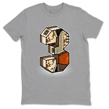 WNBA x Air Jordan 3 “Desert Camo” shirts to match jordans Number Statue sneaker match tees Air Jordan 3 Desert Camo SNRT Sneaker Release Tees Clothing Sneakerhead ShirtsHeather Grey 2 unisex cotton tee