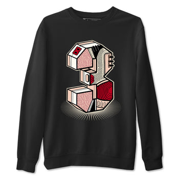 Air Jordan 3 Valentine's Day Graphic shirts Number Statue Valentine Gift shirts Air Jordan 3 Washed Coral best t-shirts to wear with jordans SNRT Sneaker Tees unisex cotton Black 2 shirts