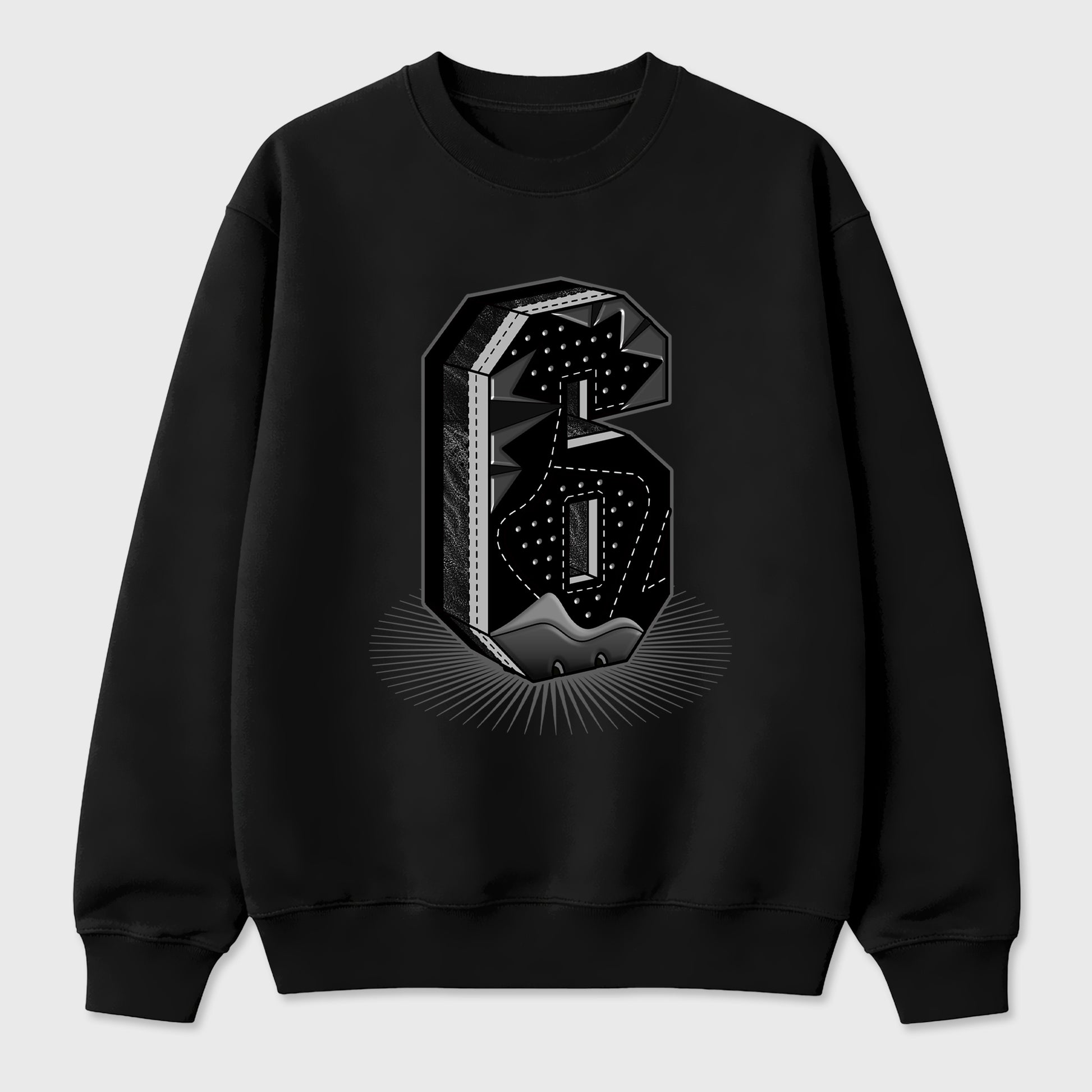 Sneaker match tees – Sneaker Tees To Match Air Jordan 6 Cap and Gown Shoes – Number Statue Tee Black 2