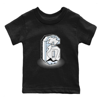 6s White Black shirt to match jordans Number Statue sneaker tees Air Jordan 6 White Black SNRT sneaker release tees baby toddler Black 2 cotton Shirt