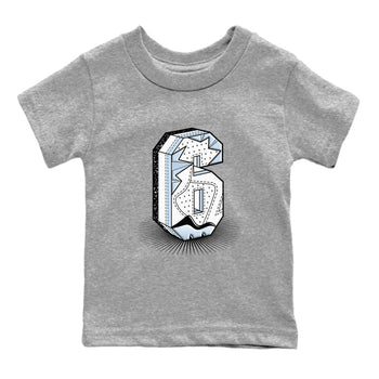 6s White Black shirt to match jordans Number Statue sneaker tees Air Jordan 6 White Black SNRT sneaker release tees baby toddler Heather Grey 2 cotton Shirt