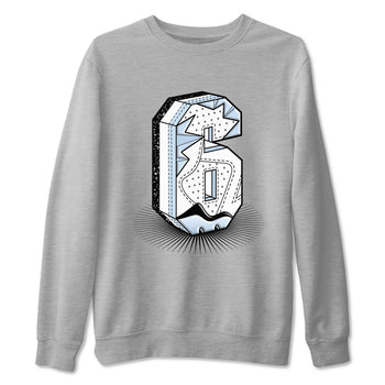 6s White Black shirt to match jordans Number Statue sneaker tees Air Jordan 6 White Black SNRT Sneaker Release Tees unisex cotton Heather Grey 2 crew neck shirt