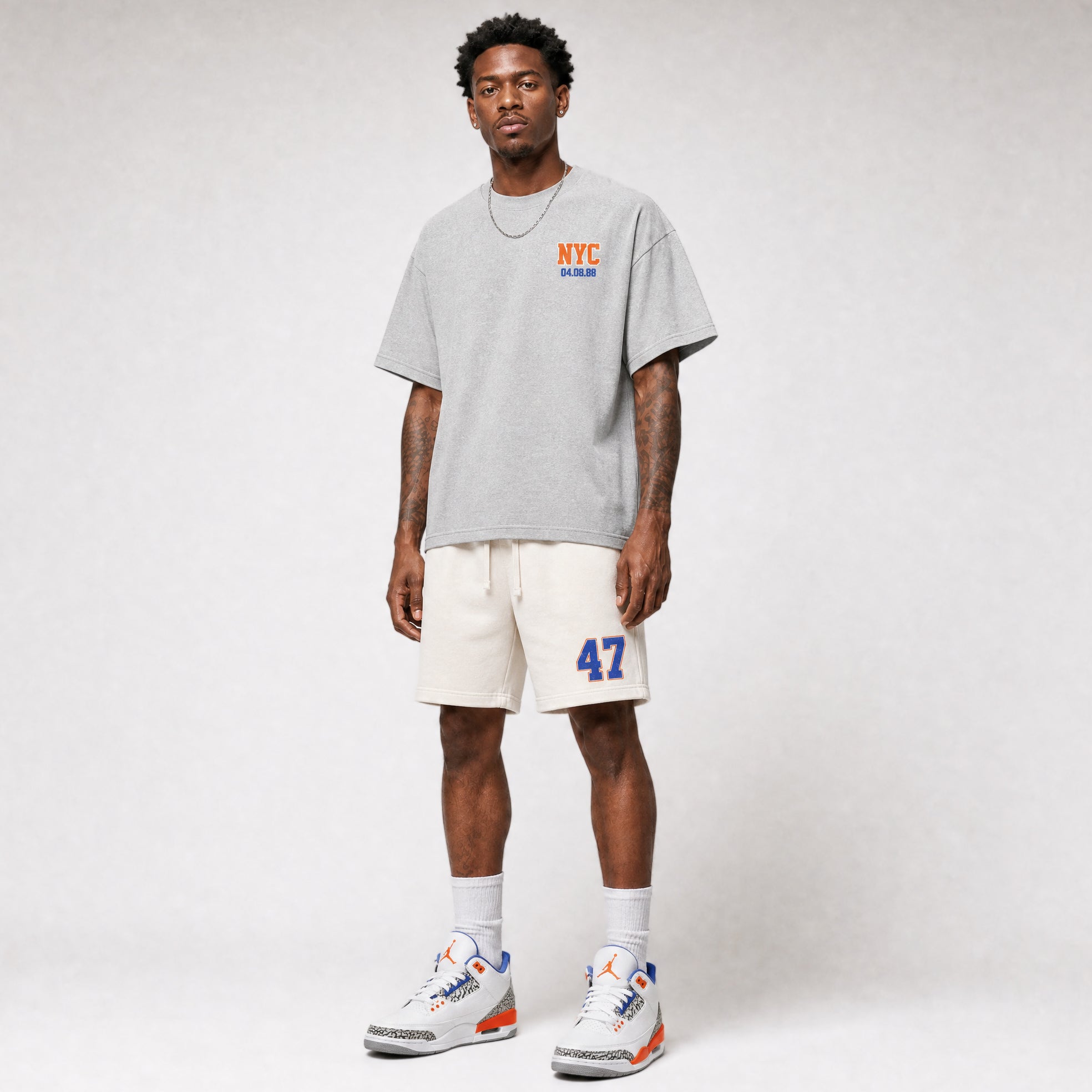 47 Premium Fleece Shorts - SNRT Sneaker T-shirts