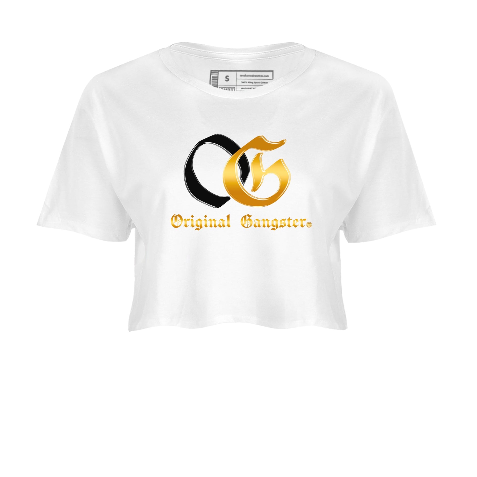 Jordan 1 High OG Black Black Metallic Gold shirts to match jordans OG sneaker match tees Air Jordan 1 Black Black Metallic Gold SNRT Sneaker Release Tees Clothing Sneakerhead ShirtsWhite 2 crop tee