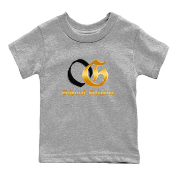 Jordan 1 High OG Black Black Metallic Gold shirts to match jordans OG sneaker match tees Air Jordan 1 Black Black Metallic Gold SNRT Sneaker Release Tees Clothing Sneakerhead ShirtsBaby and Youth Heather Grey 2 cotton tee