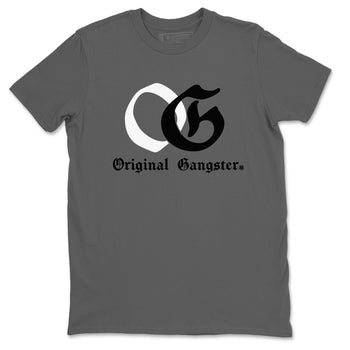 1s Wolf Grey Shirts To Match Jordans OG Original Gangster Sneaker Match Tees Air Jordan 1 Low OG Wolf Grey SNRT Sneaker Release Tees Streetwear Clothing brand Cool Grey 2 unisex cotton tee