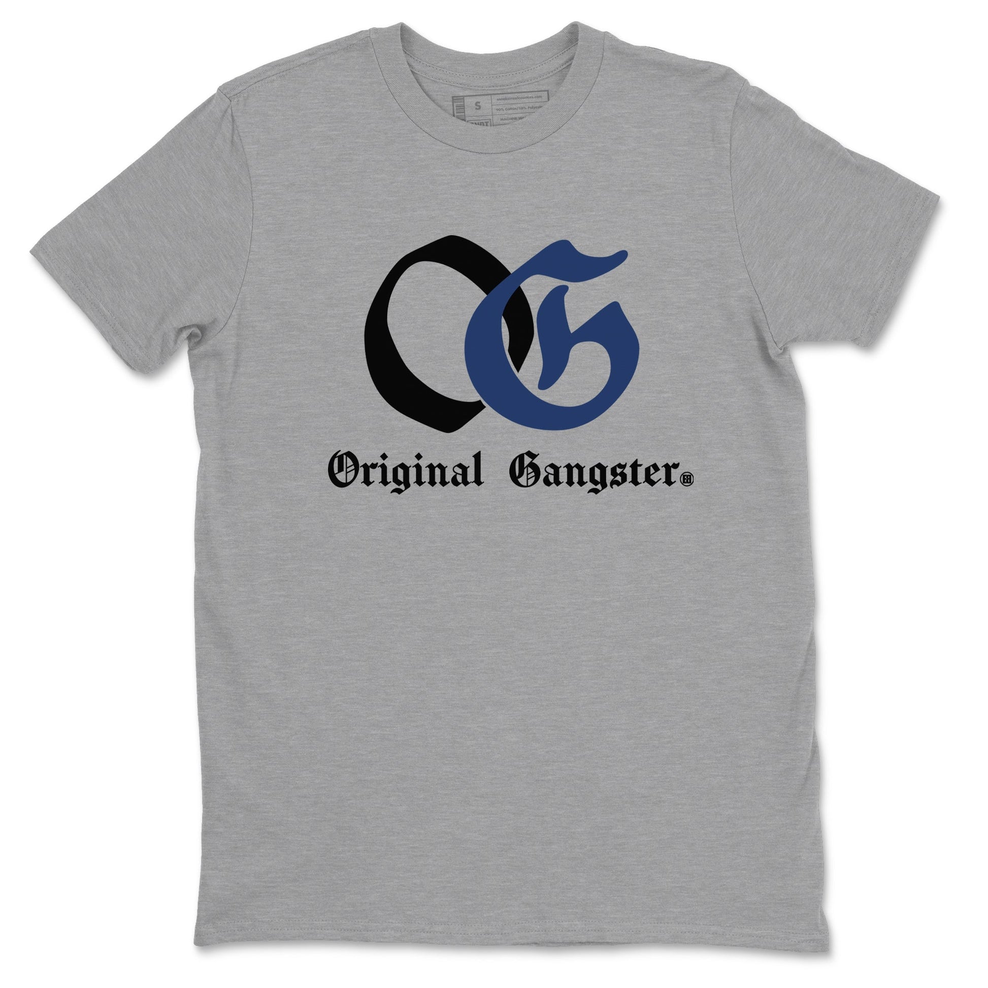 1s Midnight Navy shirts to match jordans OG Original Gangster sneaker match tees Air Jordan 1 Midnight Navy match shoes to clothes SNRT Sneaker Tees unisex cotton Heather Grey 2 shirts