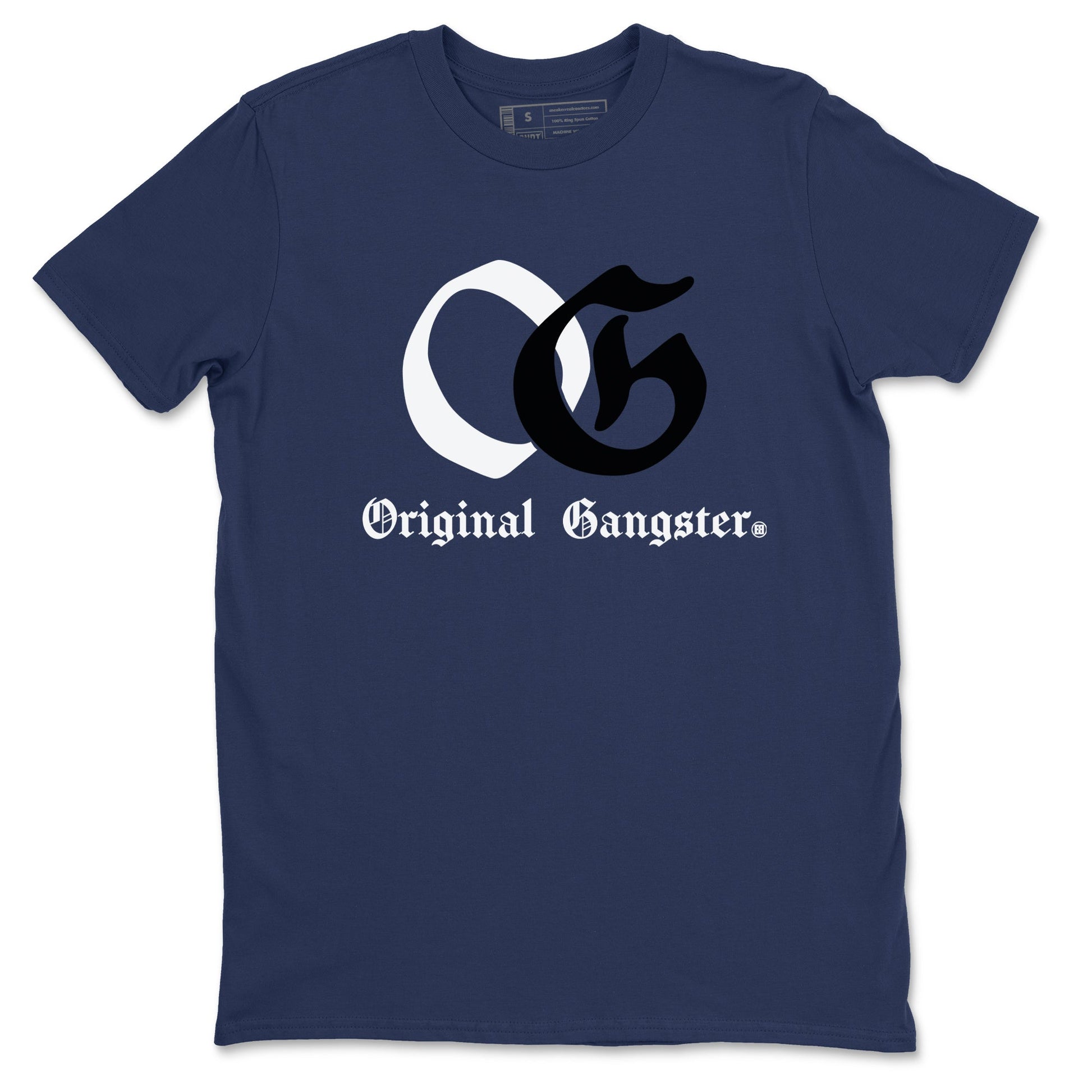 1s Midnight Navy shirts to match jordans OG Original Gangster sneaker match tees Air Jordan 1 Midnight Navy match shoes to clothes SNRT Sneaker Tees unisex cotton Navy 2 shirts
