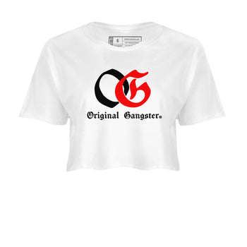 11s Bred Velvet shirts to match jordans OG Original Gangster sneaker match tees Air Jordan 11 Bred Velvet SNRT Sneaker Release Tees unisex cotton White 2 Crop Shirts