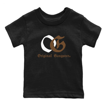 Jordan Jumpman Jack TR Travis Scott Dark Mocha shirts to match jordans OG Original Gangster sneaker match tees Jordan Jumpman Jack Travis Scott Dark Mocha match shoes to clothes SNRT Sneaker Tees Youth Baby Black 2 tee
