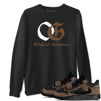 Jordan Jumpman Jack TR Travis Scott Dark Mocha shirts to match jordans OG Original Gangster sneaker match tees Jordan Jumpman Jack Travis Scott Dark Mocha match shoes to clothes SNRT Sneaker Tees unisex cotton Black 1 shirts