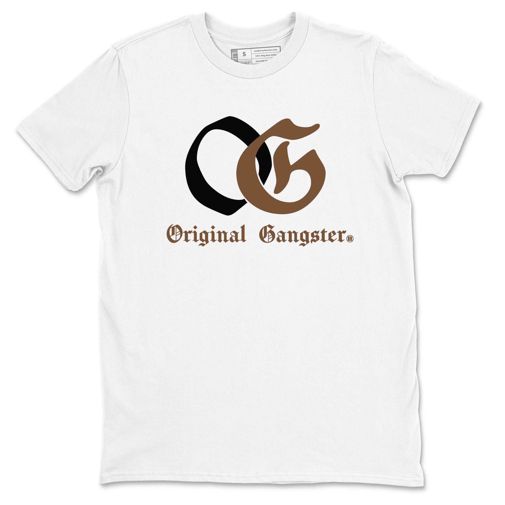 Jordan Jumpman Jack TR Travis Scott Dark Mocha shirts to match jordans OG Original Gangster sneaker match tees Jordan Jumpman Jack Travis Scott Dark Mocha match shoes to clothes SNRT Sneaker Tees unisex cotton White 2 shirts