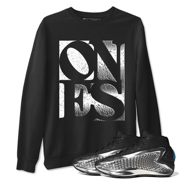 Adidas AE 1 Silver Metallic shirts to match jordans Ones sneaker match tees AE 1 Silver Metallic match shoes to clothes SNRT Sneaker Tees unisex cotton Black 1 shirts