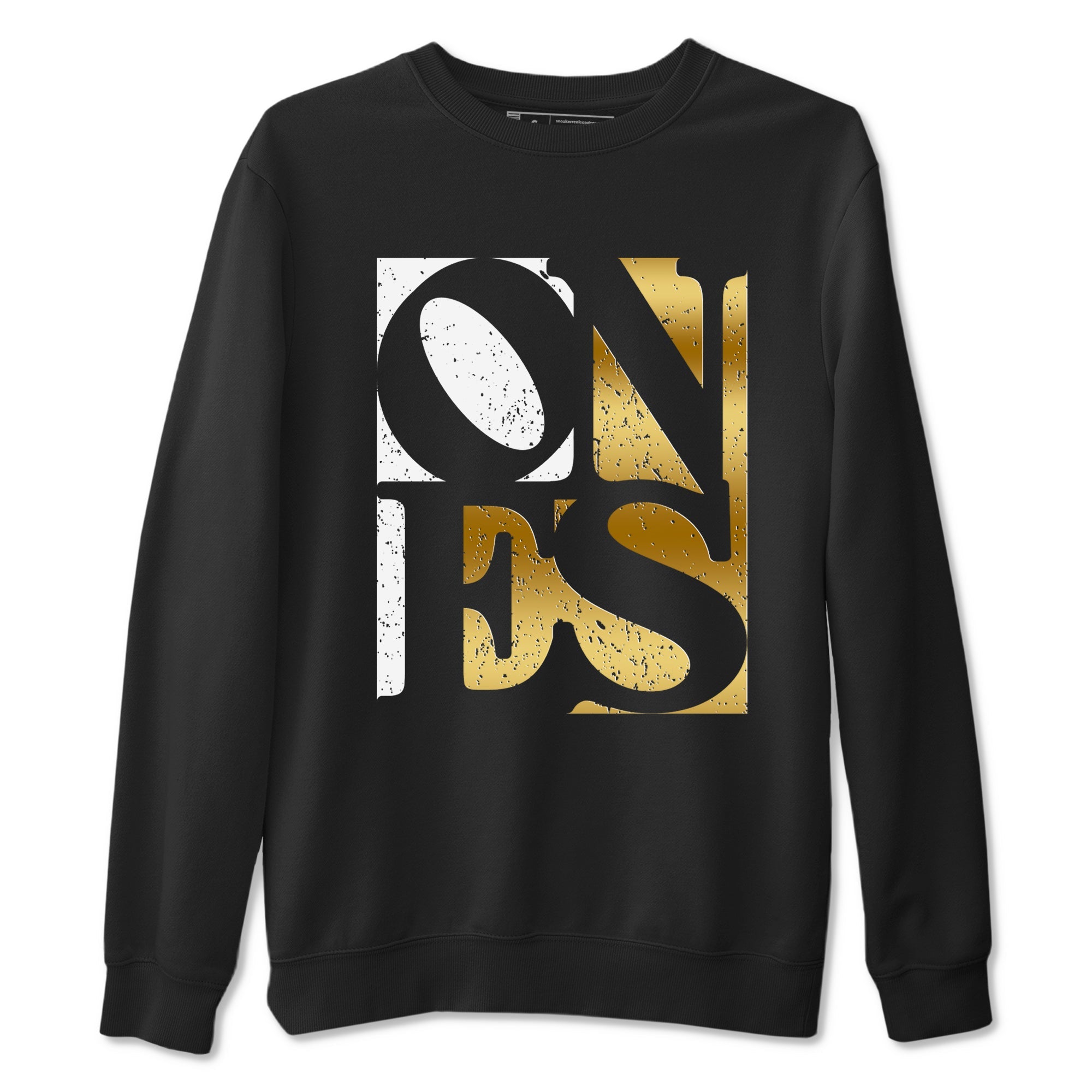 Air Jordan 1 High OG Black Metallic Gold shirts to match jordans Ones sneaker match tees Air Jordan 1 Retrp Black Metallic Gold Sneaker Shirts SNRT Sneaker Tees streetwear brand Black 2 unisex cotton tee