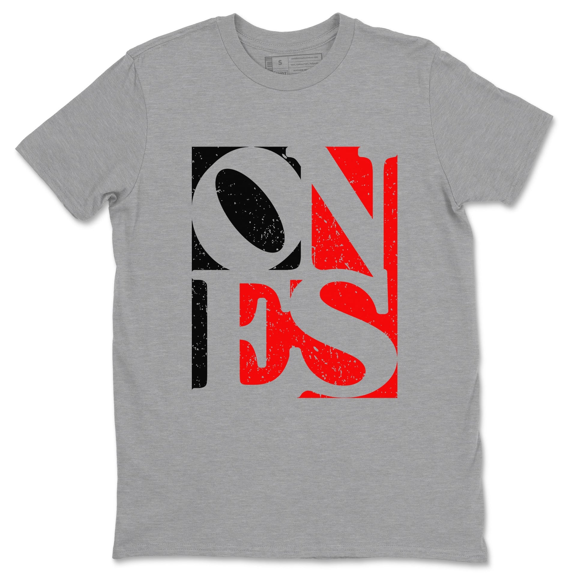 Air Jordan 1 High OG Black Toe Reimagined shirts to match jordans Ones sneaker match tees 1s Black Toe Reimagined Sneaker Shirts SNRT Sneaker Tees streetwear brand Heather Grey 2 unisex cotton tee