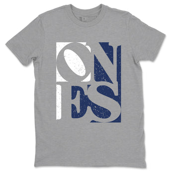 1s Midnight Navy shirts to match jordans Ones sneaker match tees Air Jordan 1 Midnight Navy match shoes to clothes SNRT Sneaker Tees unisex cotton Heather Grey 2 shirts