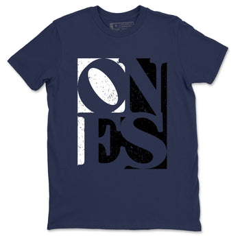1s Midnight Navy shirts to match jordans Ones sneaker match tees Air Jordan 1 Midnight Navy match shoes to clothes SNRT Sneaker Tees unisex cotton Navy 2 shirts