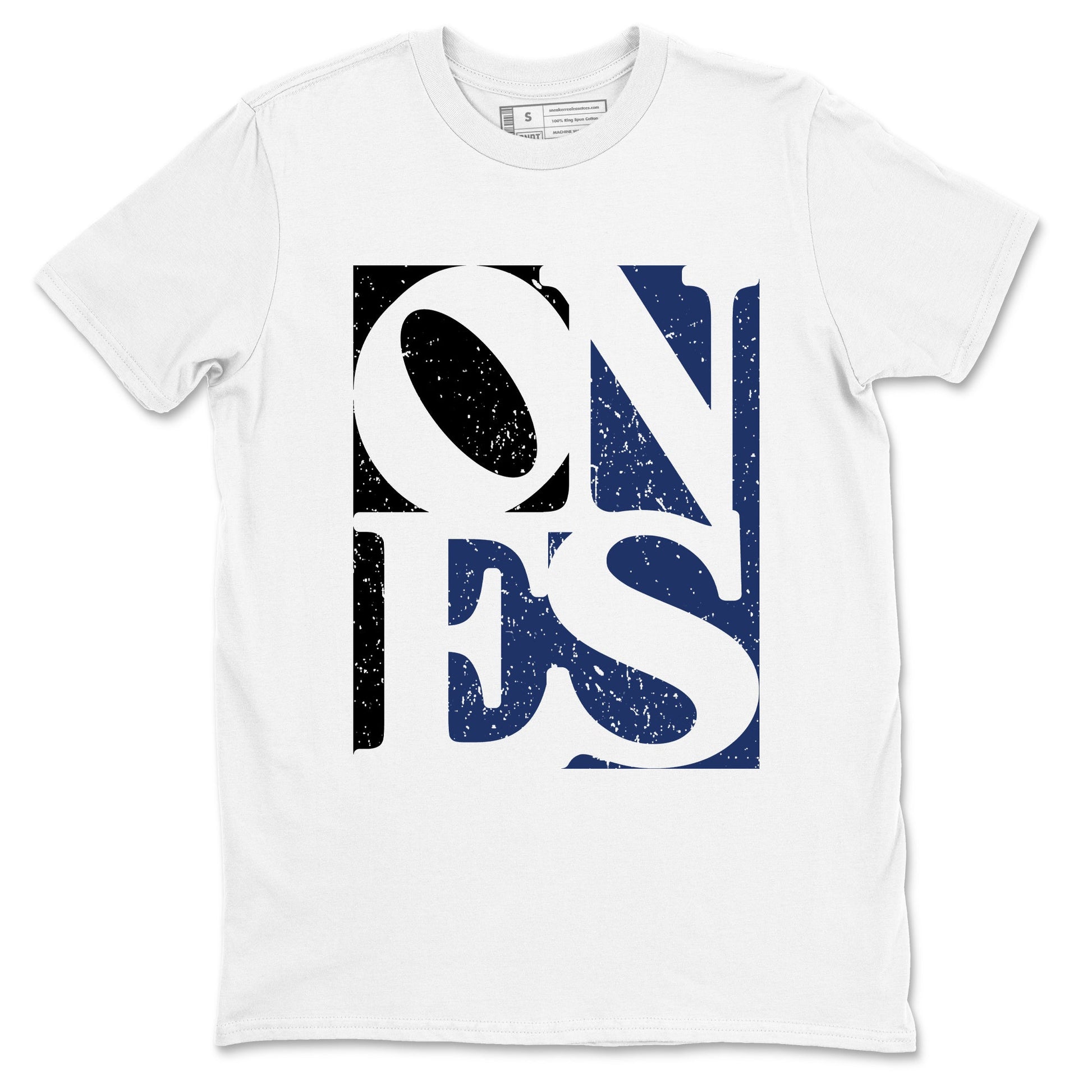 1s Midnight Navy shirts to match jordans Ones sneaker match tees Air Jordan 1 Midnight Navy match shoes to clothes SNRT Sneaker Tees unisex cotton White 2 shirts