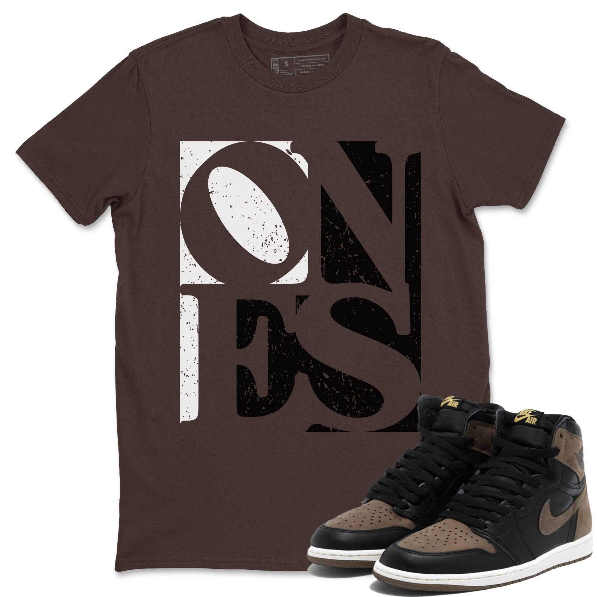 Ones Unisex Adult Tops - Air Jordan 1 Palomino - SNRT Sneaker T-shirts