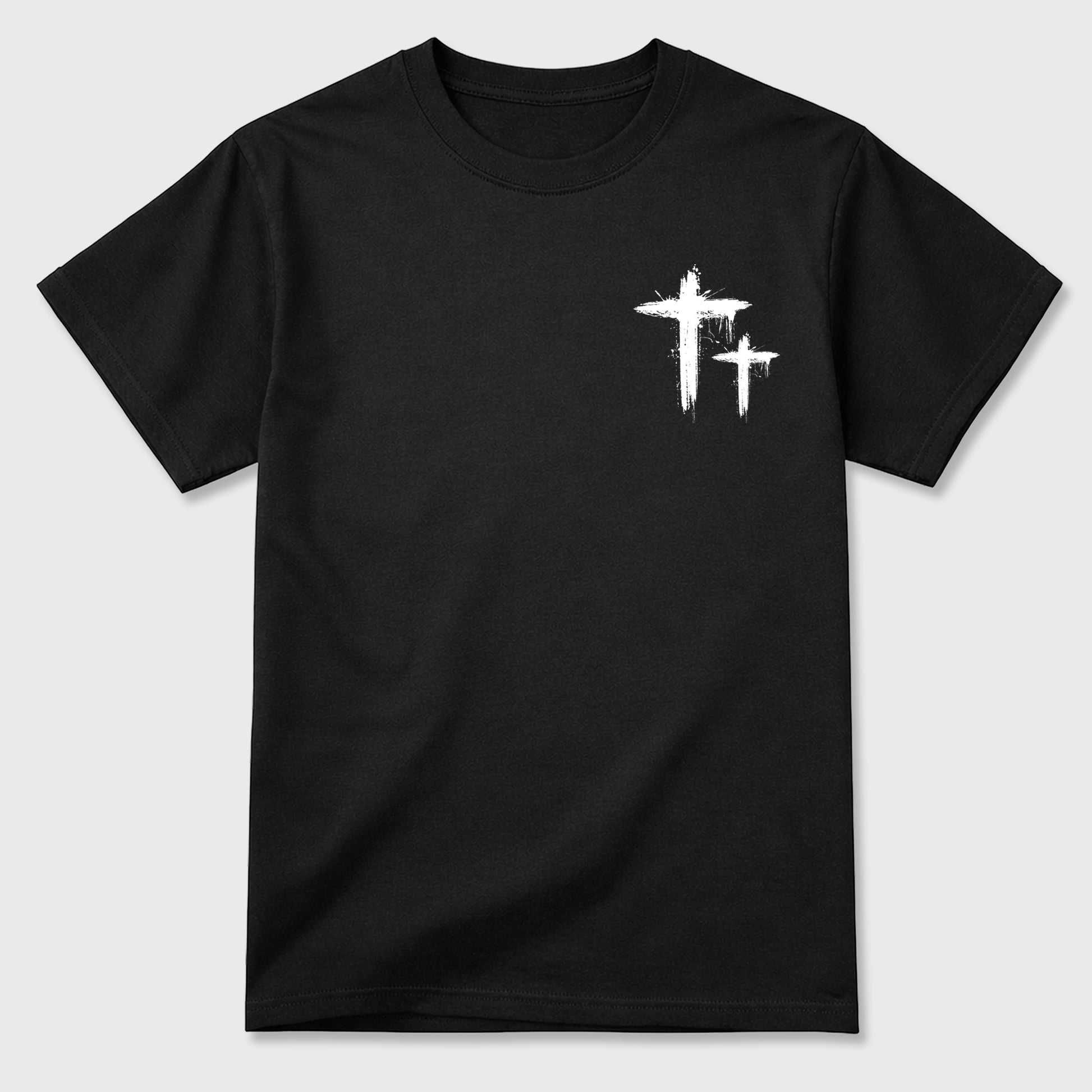 Only God Can Judge Me sneaker match t-shirt styled to complete your fit with the sneakers, shown in Black.