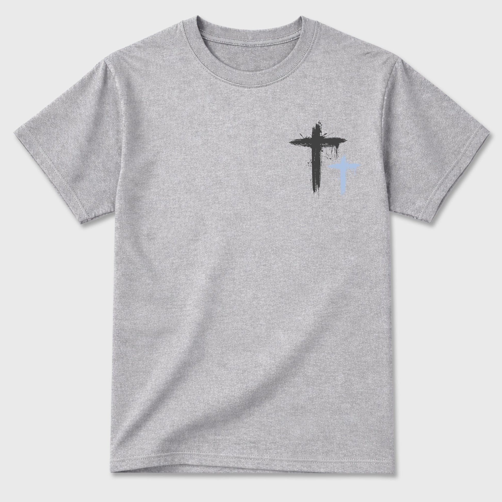 Only God Can Judge Me sneaker match t-shirt styled to complete your fit with the sneakers, shown in Heather Grey.