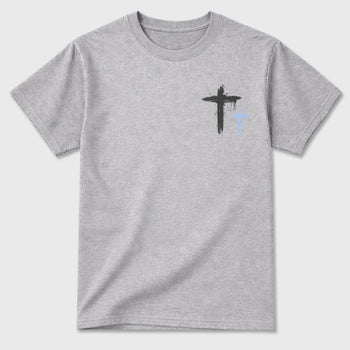 Only God Can Judge Me sneaker match t-shirt styled to complete your fit with the sneakers, shown in Heather Grey.