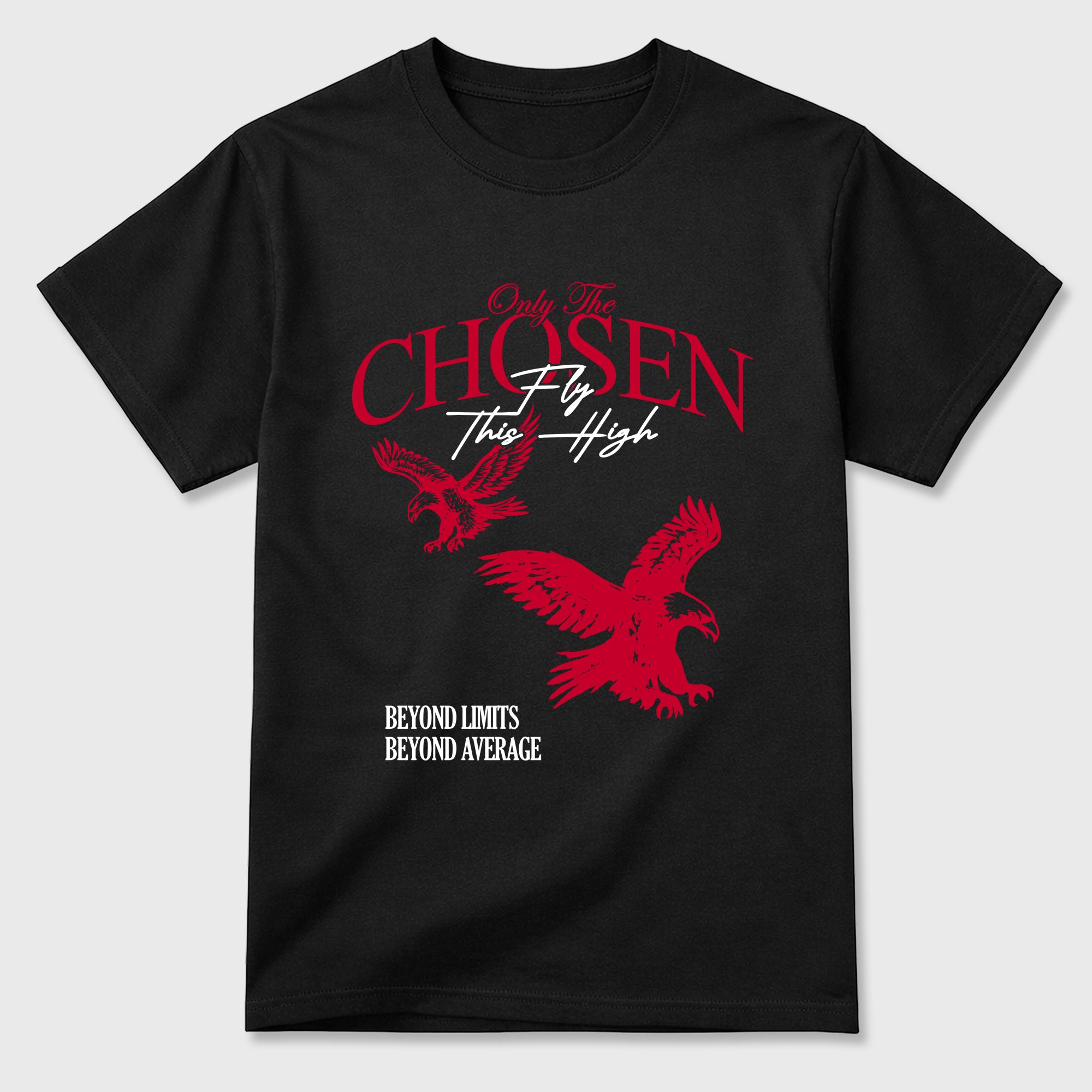 Sneaker match tees – Sneaker Tees To Match Air Jordan 1 Banned Shoes – Only The Chosen Fly This High Tee Black 2