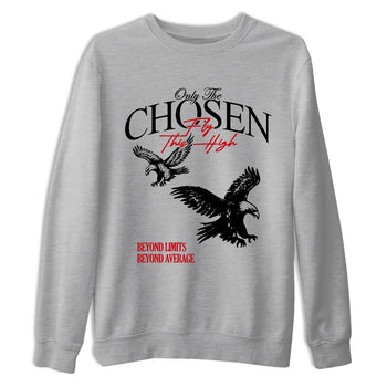 Best Sneakerfit graphic tee – Sneaker Tees To Match Air Jordan 1 Low Chicago Sneakers – Only The Chosen Fly This High Tee Heather Grey 2