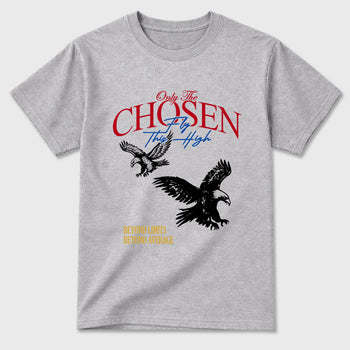 Sneaker match tees – Sneaker Tees To Match Air Jordan 1 Union x Fragment Shoes – Only The Chosen Fly This High Tee Heather Grey 2