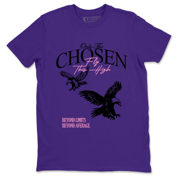Sneaker match tees – Sneaker Tees To Match Air Jordan 11 Canyon Purple Shoes – Only The Chosen Fly This High Tee Purple 2