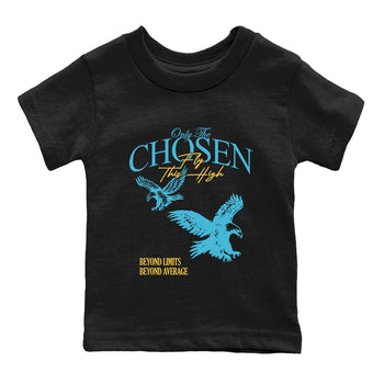 Best Sneakerfit graphic tee – Sneaker Tees To Match Air Jordan 11 Gamma Sneakers – Only The Chosen Fly This High Kids T-Shirt Black 2