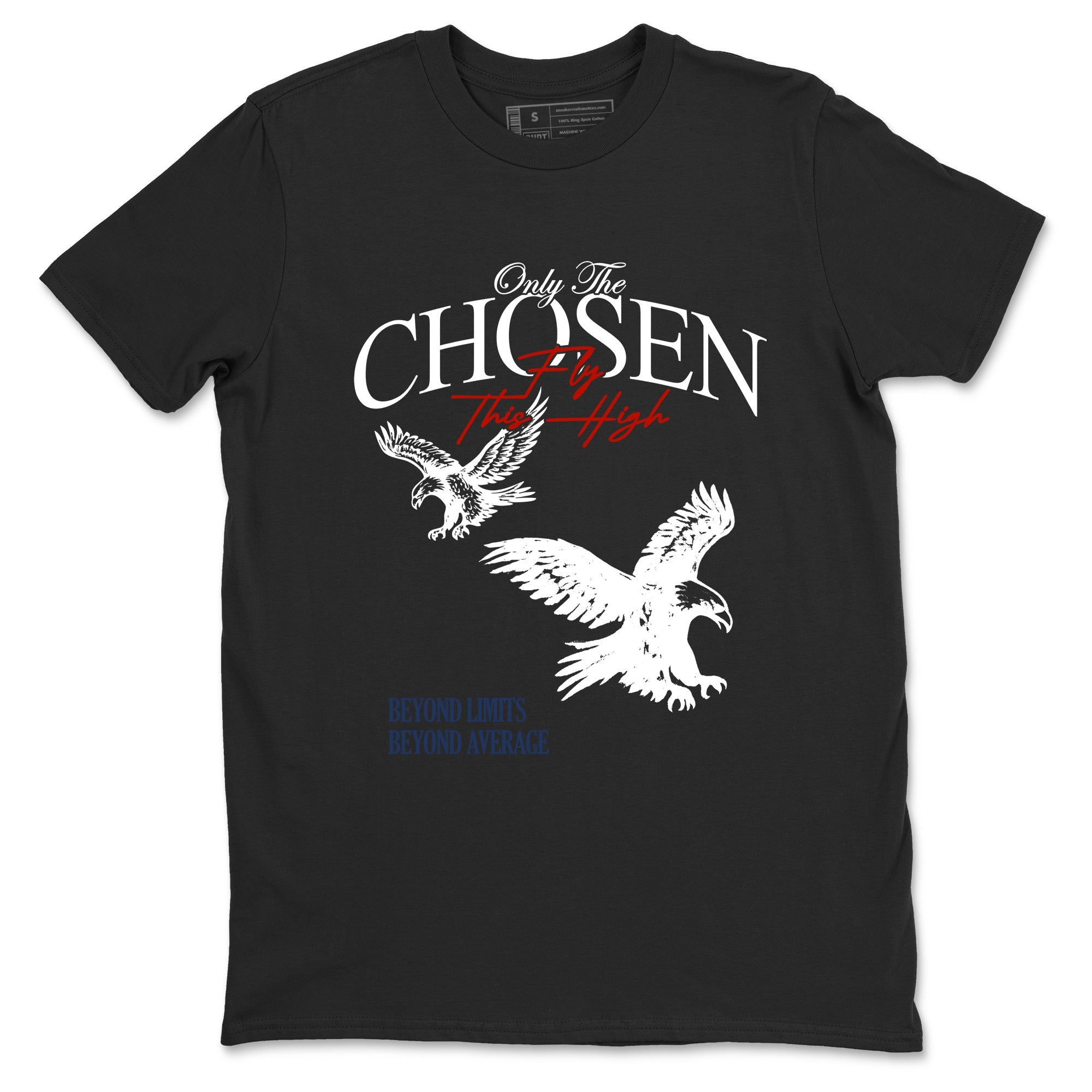 Sneaker match tees – Sneaker Tees To Match Air Jordan 11 Rare Air Shoes – Only The Chosen Fly This High Tee Black 2