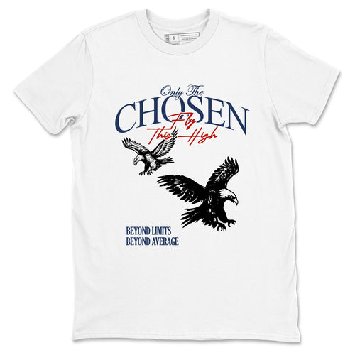 Sneaker match tees – Sneaker Tees To Match Air Jordan 11 Rare Air Shoes – Only The Chosen Fly This High Tee White 2