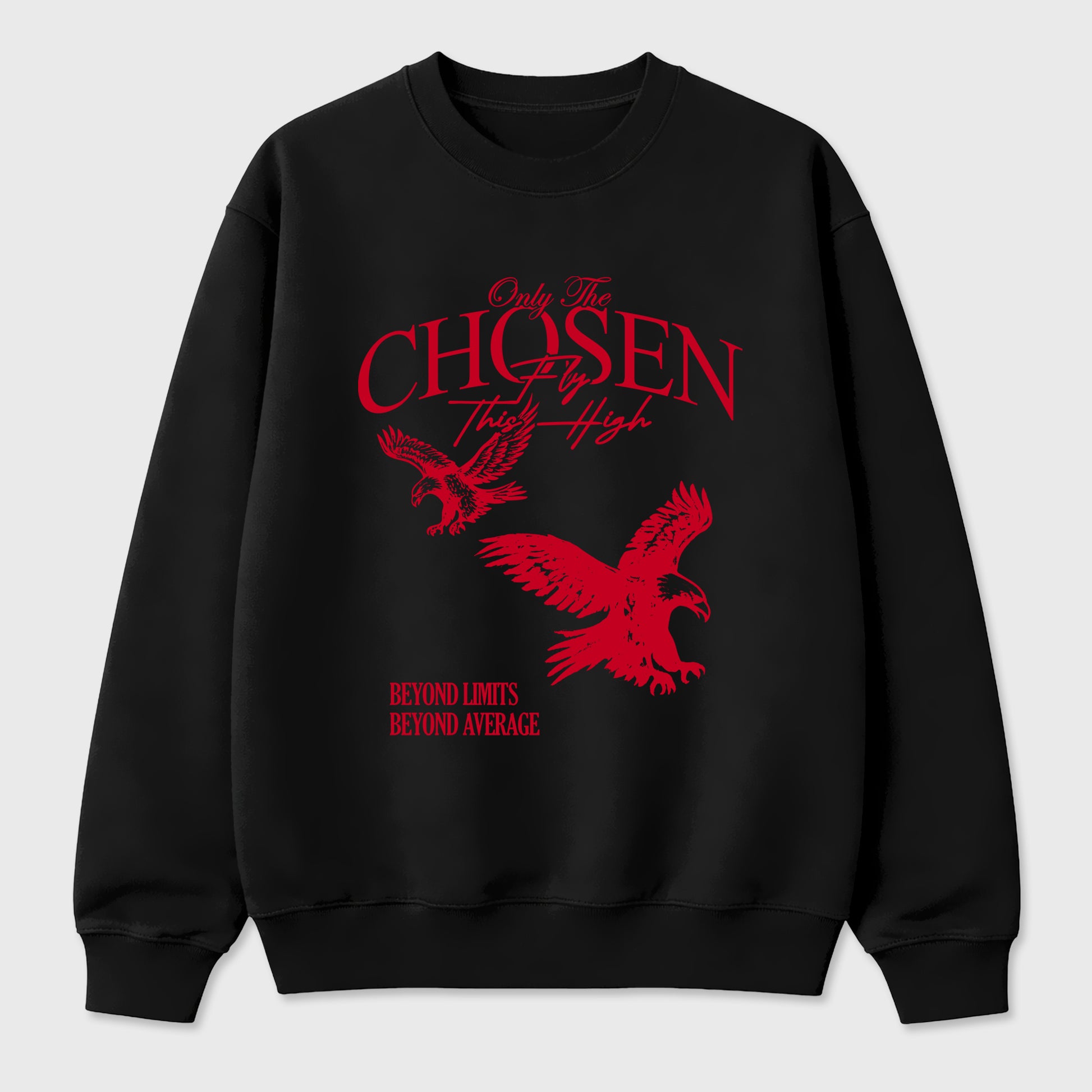 Only The Chosen Fly This High Graphic T-Shirt sneaker match tee designed for the Air Jordan 12 Bloodline, featuring coordinated color options for a perfect streetwear match. Black 2 shirt.