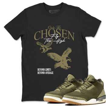 Sneaker Threads – Sneaker Threads To Match Air Jordan 3 Family Affair Shoes – Only The Chosen Fly This High Tee Black 1