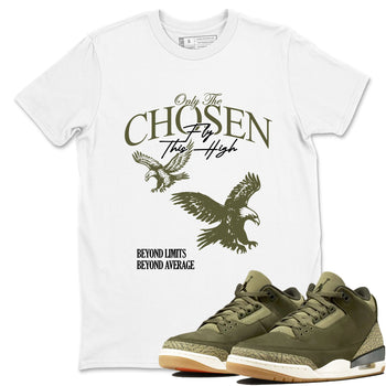 Sneaker Threads – Sneaker Threads To Match Air Jordan 3 Family Affair Shoes – Only The Chosen Fly This High Tee White 1