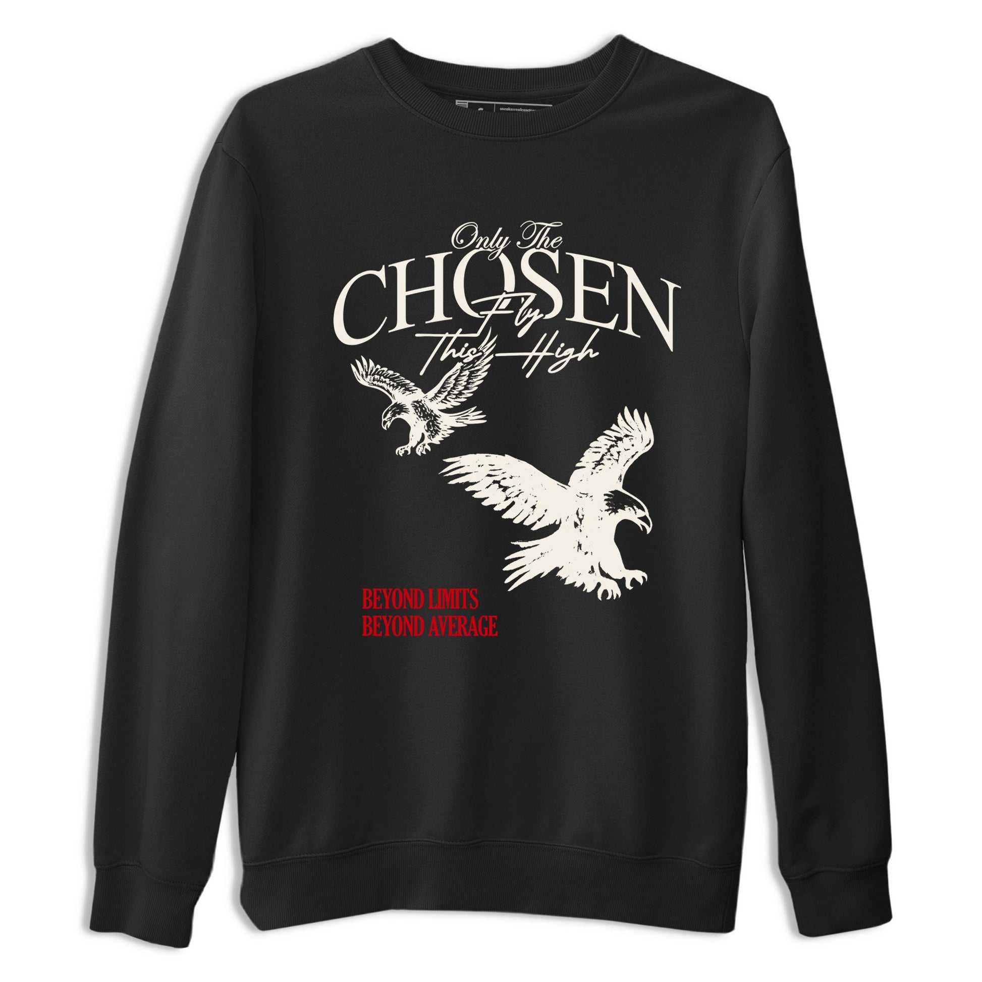 Sneaker match tees – Sneaker Tees To Match Air Jordan 4 Flight Club Shoes – Only The Chosen Fly This High Tee Black 2