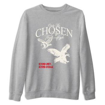 Sneaker match tees – Sneaker Tees To Match Air Jordan 4 Flight Club Shoes – Only The Chosen Fly This High Tee Heather Grey 2