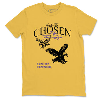 Sneaker match tees – Sneaker Tees To Match Air Jordan 4 Lakeshow Shoes – Only The Chosen Fly This High Tee Daisy 2